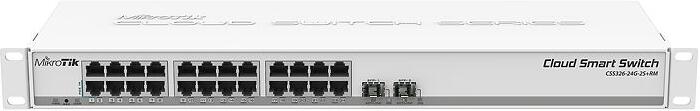 MIKROTIK CSS326-24G-2S+RM,24port cloud switch