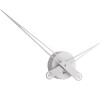 Designové nástěnné hodiny Future Time FT9650SI Hands silver 60cm