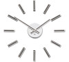 Designové nalepovací hodiny Future Time FT9400TT Modular titanium grey 40cm