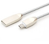 TB Touch USB/Female - MicroUSB, 1m, silver (AKTBXKU2MBA100S)