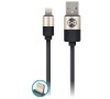 Kabel Forever Modern USB/Lightning 1m 2A černý