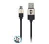 Datový kabel Forever Modern USB/microUSB 1m 2A černý