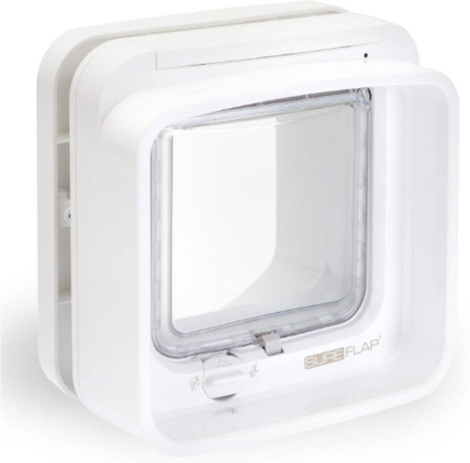 Dvířka SureFlap DualScan s mikročipem pro kočky - bílá SurePetcare