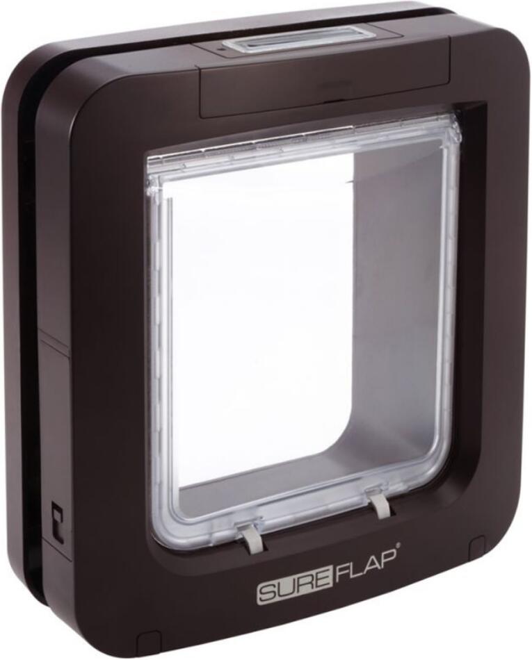 Dvířka SureFlap s mikročipem pro psy - hnědá SurePetcare