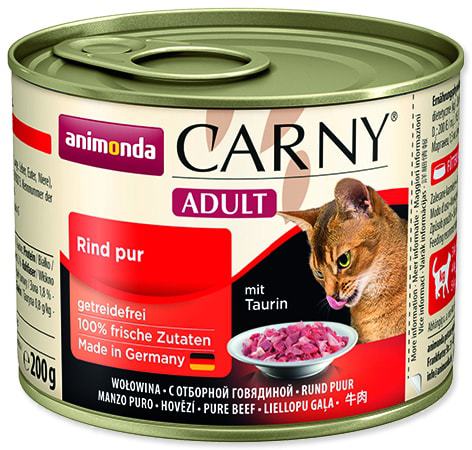 Konzerva ANIMONDA Carny Adult hovězí 200g