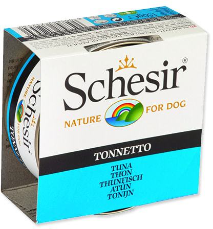 Konzerva SCHESIR Dog tuňák v želé 150g
