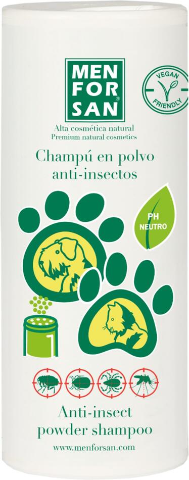 Menforsan práškový šampon s repelentem pro psy a kočky, 250 g