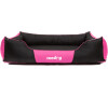 Pelíšek pro psa Reedog Comfy Black & Pink - 3XL