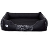 Pelíšek pro psa Reedog Black Wheels - L