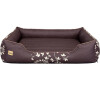 Pelíšek pro psa Reedog Brown Flower - L