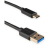 4WORLD 4World Kabel USB C - USB 3.0 AM 1.0m Black (10320)