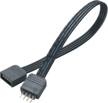 AKASA - prodlužovací kabel pro LED pásky 50 cm (AK-CBLD01-50BK)