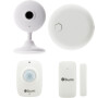 BeeWi Home SCRUTINY VIDEO Pack, 1 Motion sensor + 1 door sensor + 1 Internet Gateway + 1 WIFI Webcam (780107)