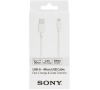 Sony CP-AB50W kabel USB-A na Micro-USB 2.0 50cm, SYNC + CHARGE, bílý