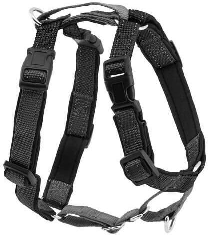 PetSafe® postroj pro psy 3v1, Harness and Car Restraint, černá, M