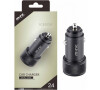 Nabíječka do auta PLUS, 2xUSB výstup 2,4A (K3504), černá (0051038)