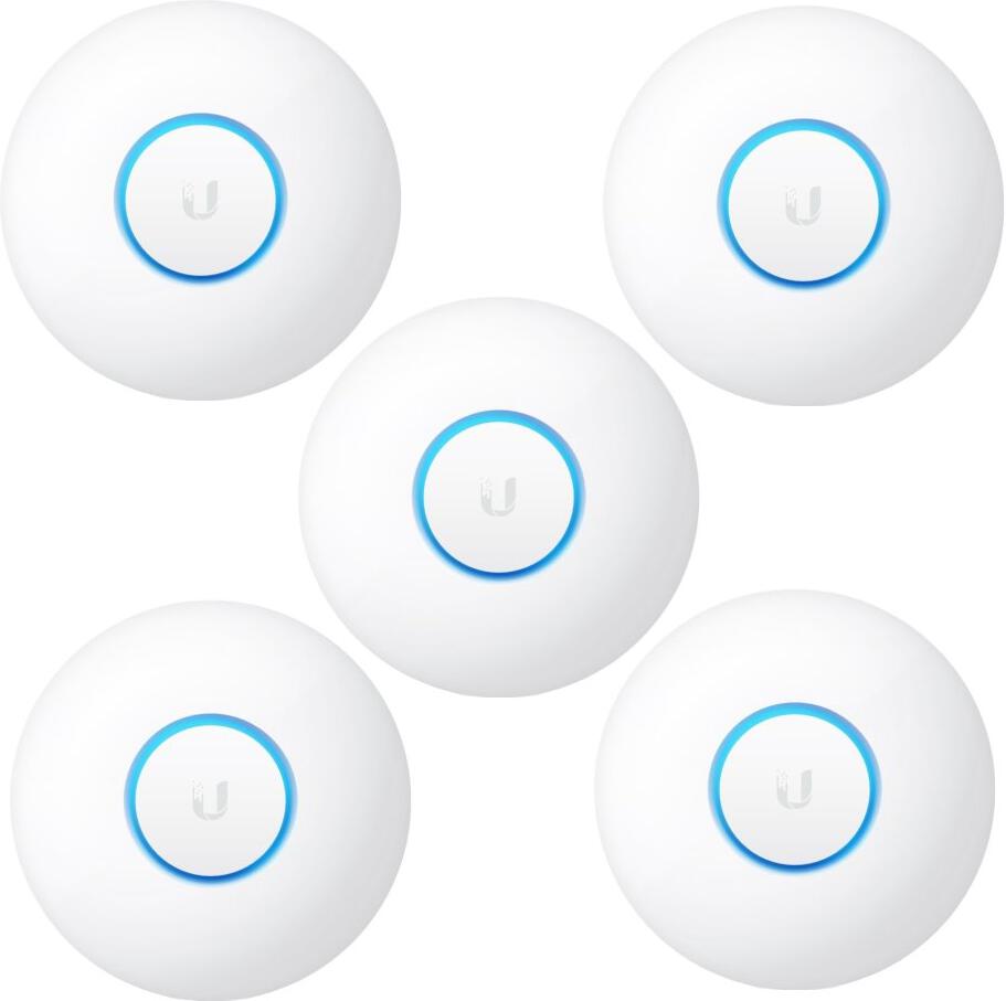UBIQUITI NETWORKS ubiquiti UAP-nanoHD-5 - Compact UniFi Wave2 AC AP, bez PoE adaptéru, 5-pack