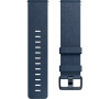Fitbit Versa řemínek Leather Midnight Blue - Large (FB166LBNVL)