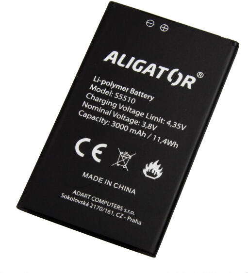 Baterie ALIGATOR S5510 Duo, Li-Ion 3000 mAh, originální