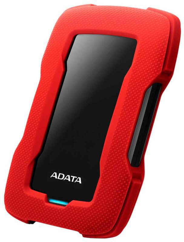 ADATA HD330 / 2TB / HDD / Externí / 2.5" / Červená / 3R (AHD330-2TU31-CRD)