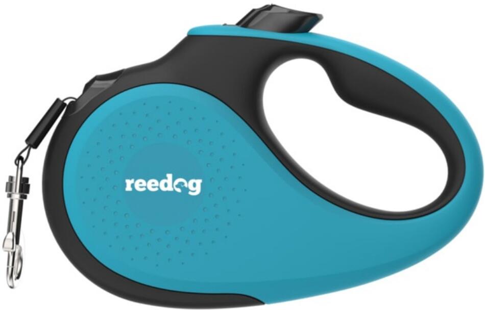 Reedog Senza Premium samonavíjecí vodítko M 25kg / 5m páska / tyrkysové