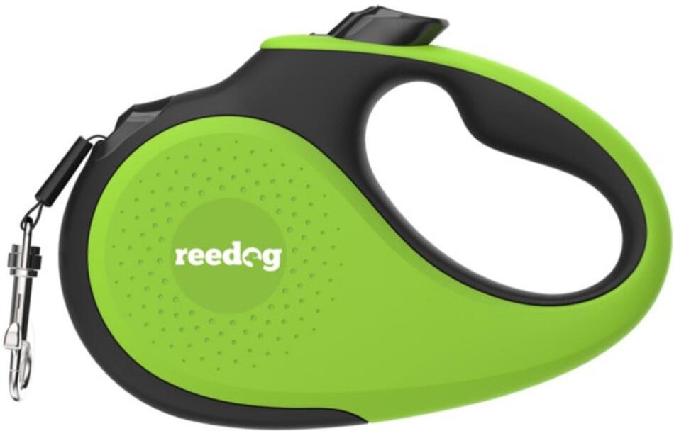 Reedog Senza Premium samonavíjecí vodítko L 50kg / 5m páska / zelené