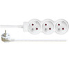Prodlužovací kabel – 3 zásuvky, 3m, bílý