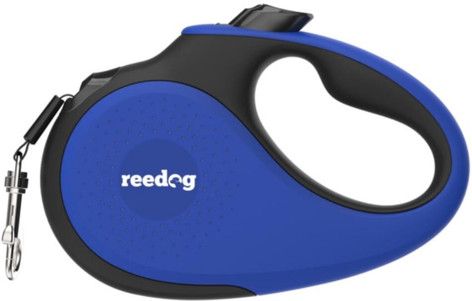 Reedog Senza Premium samonavíjecí vodítko L 50kg / 5m páska / modré