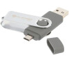 PLATINET ANDROID PENDRIVE USB 2.0 BX-Depo 32GB + microUSB šedá (PMFB32G)