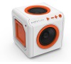 Repro přenosné PowerCube AUDIOCUBE, White - Orange (423698)