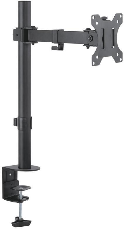 CONNECT IT SingleArm stolní držák na 1 monitor, tyč , ČERNÝ (CMF-3103-BK)