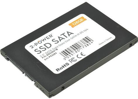 2-Power SSD 128GB 2.5" SATA III 6Gbps (Read 500MB/s, Write500MB/s) 3 YEARS WARANTY (SSD2041B)