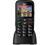 iGET Simple D7 Black 2,2" , seniorský, 0,3 MPx, Bluetooth, svítilna