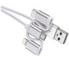 USB kabel micro B,C, i16P, 1m