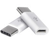 Emos adaptér micro USB-B 2.0 / USB-C 2.0, bílý, 2 ks (SM7023)