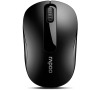 RAPOO M10 Plus Black/ 1000 dpi/ bezdrátová/ 2,4 GHz/ černá (17298)