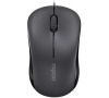 RAPOO N1130 Black/ 1000 dpi/ drátová/ černá (13742)
