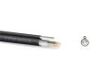 Zircon kabel FTPM 5e CCA 305m černý, závěsný -venkovní