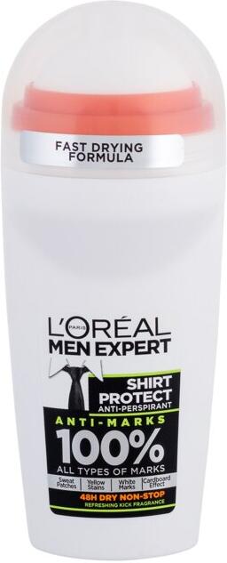 Antiperspirant L'Oréal Paris Men Expert Shirt Protect, 50 ml (48H)