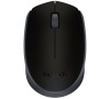 Logitech myš M171/ Bezdrátová/ Optická/ 1000dpi/ USB přijímač/ černá (910-004424)