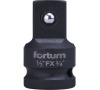 Adaptér, vnitřní 1/2"- vnější 3/4" FORTUM