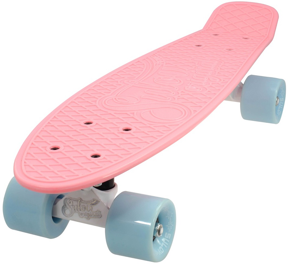 Penny board 22" SULOV® PASTEL růžovo-modrý