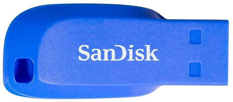SanDisk Flash Disk 16GB Cruzer Blade, USB 2.0, modrá (SDCZ50C-016G-B35BE)