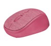 TRUST myš Yvi Fabric Wireless Mouse - pink (22674)