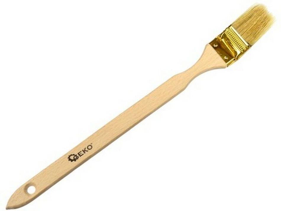 Štětec šikmý, 36 mm, dřevěná rukojeť GEKO