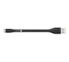 CONNECT IT Wirez Micro USB - USB pro power banky, černý, 13 cm (CI-947)