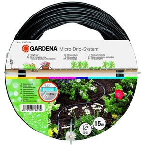 Hadice Gardena, nadzemní 4,6 mm (3/16“), 15 m
