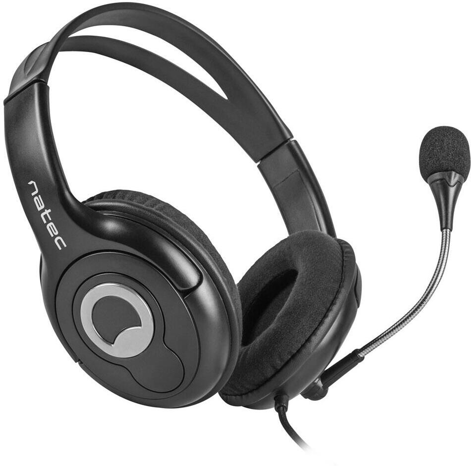 Sluchátka s mikrofonem NATEC Bear 2 (NSL-1178)