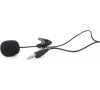 Mikrofon s klipsnou, GEMBIRD MIC-C-01, černý