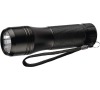 LED svítilna kovová, 3W LED, na 3x AAA černá